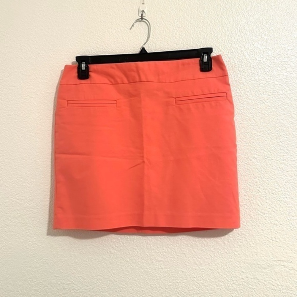 Calvin Klein Skirt Women’s 10 Pink Coral Business Casual Mini Skirt